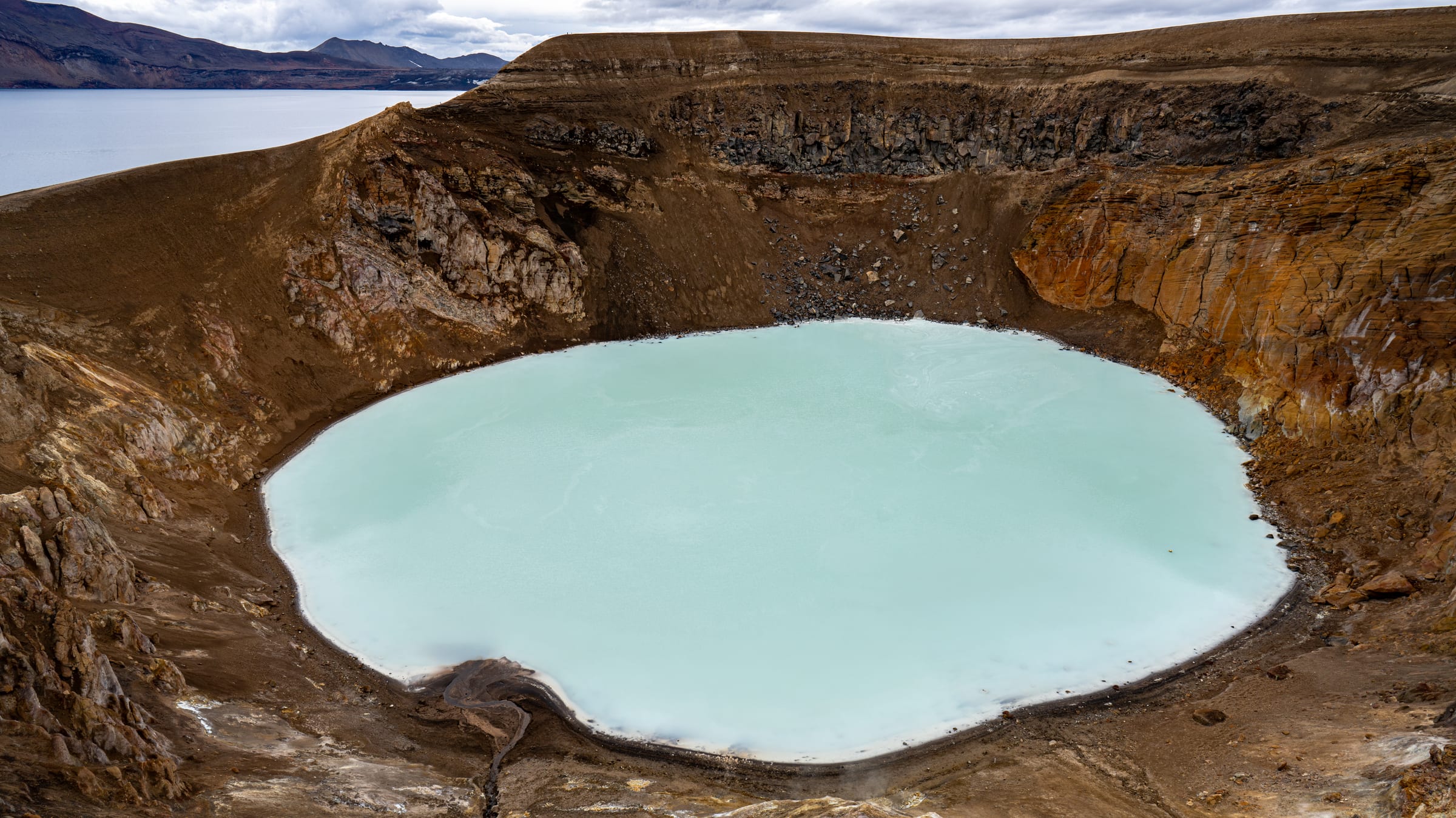 Askja Caldera & Víti Explosion Crater in Highlands