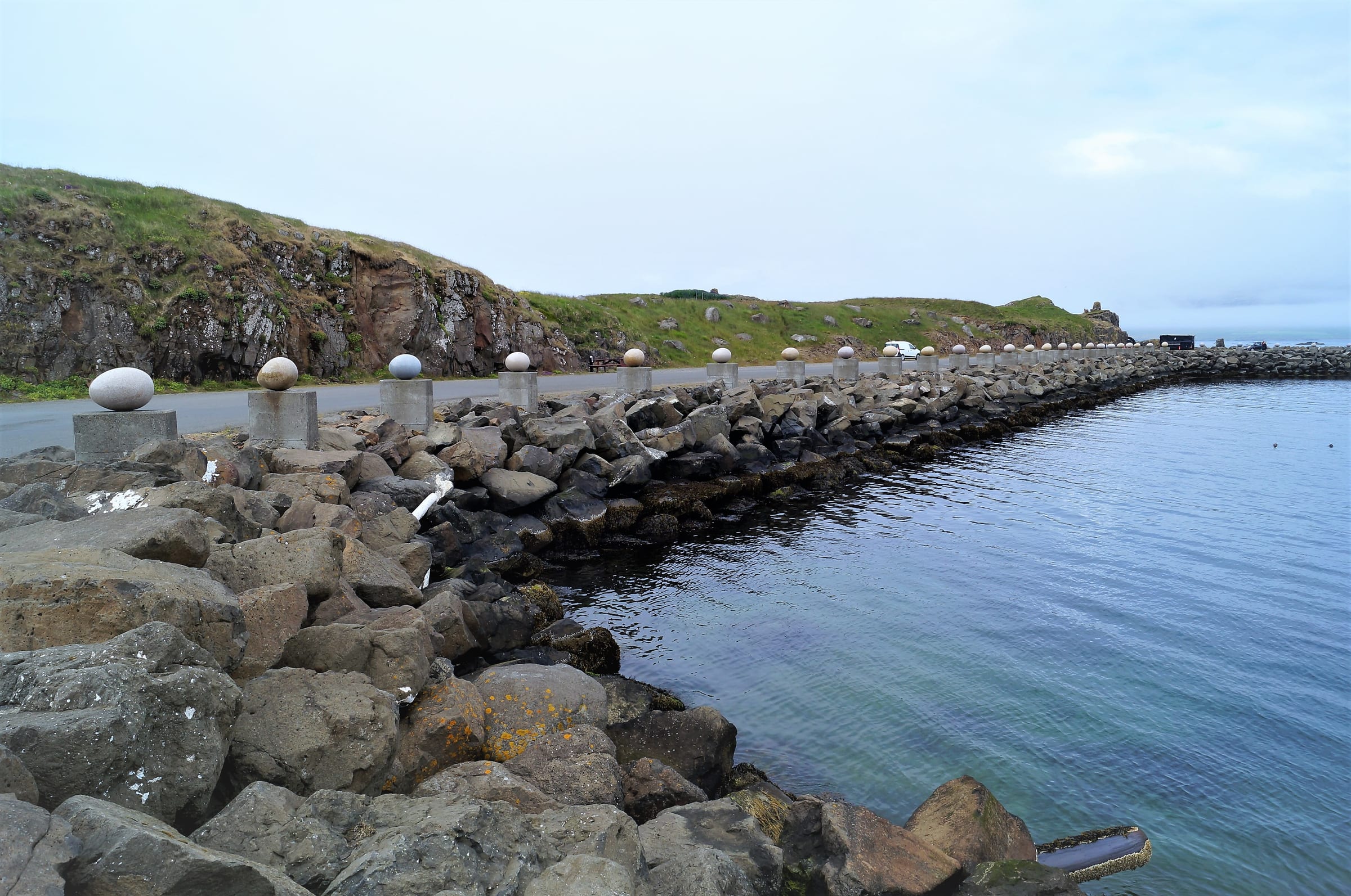 Djúpivogur Village & Eggin í Gleðivík Egg Sculptures in East Iceland
