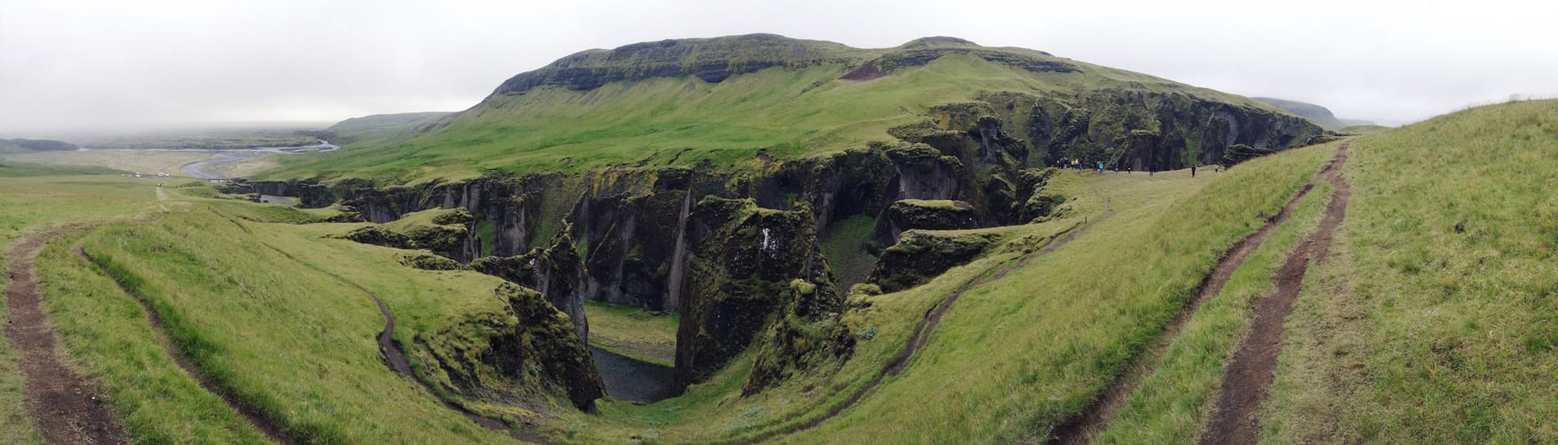 Fjaðrárgljúfur Canyon in South Coast