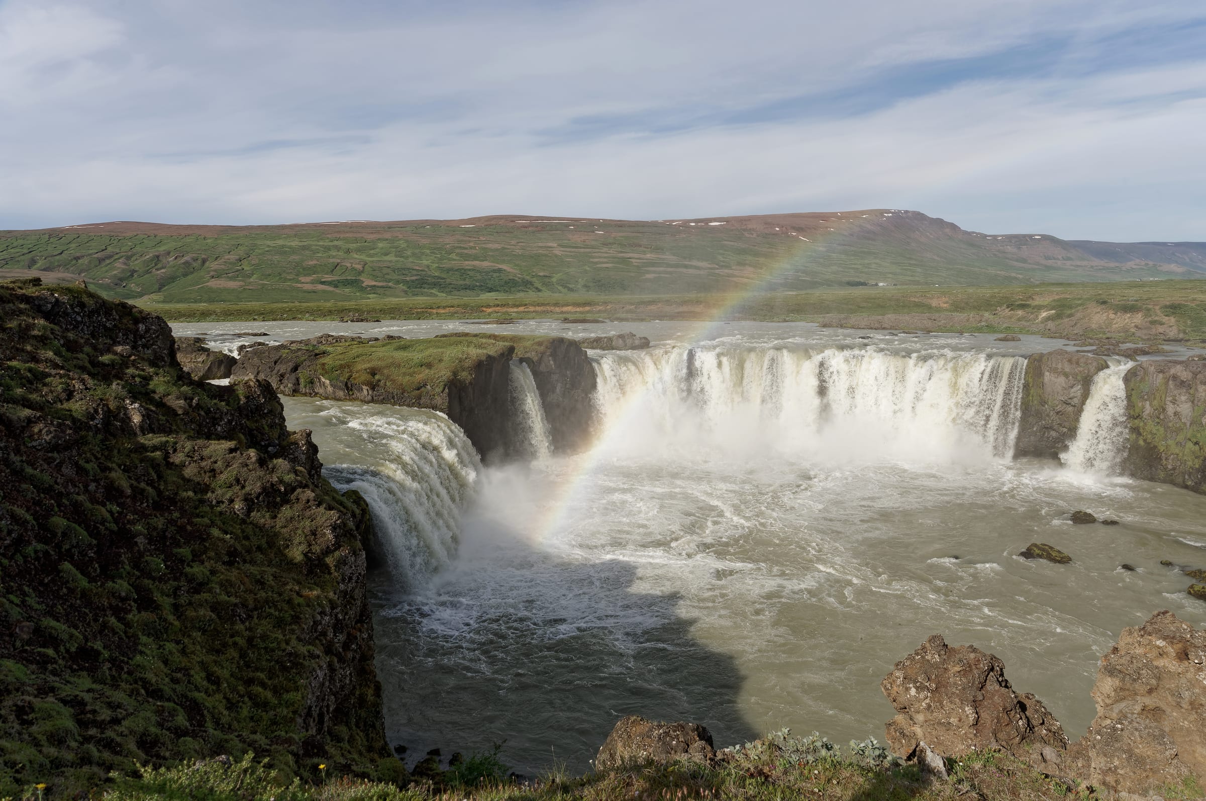 Goðafoss Waterfall in North Iceland