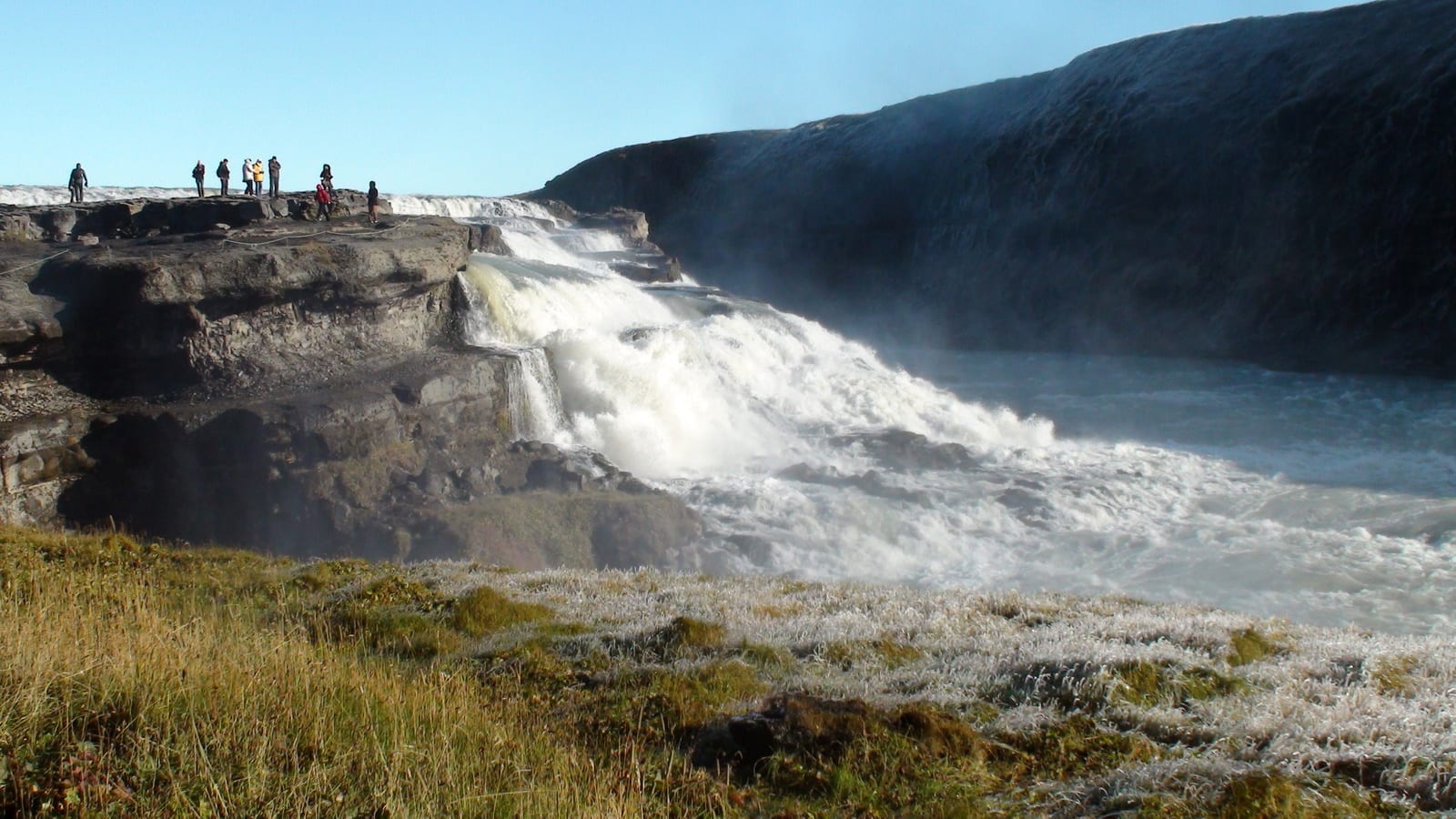 Gullfoss Waterfall in South Iceland