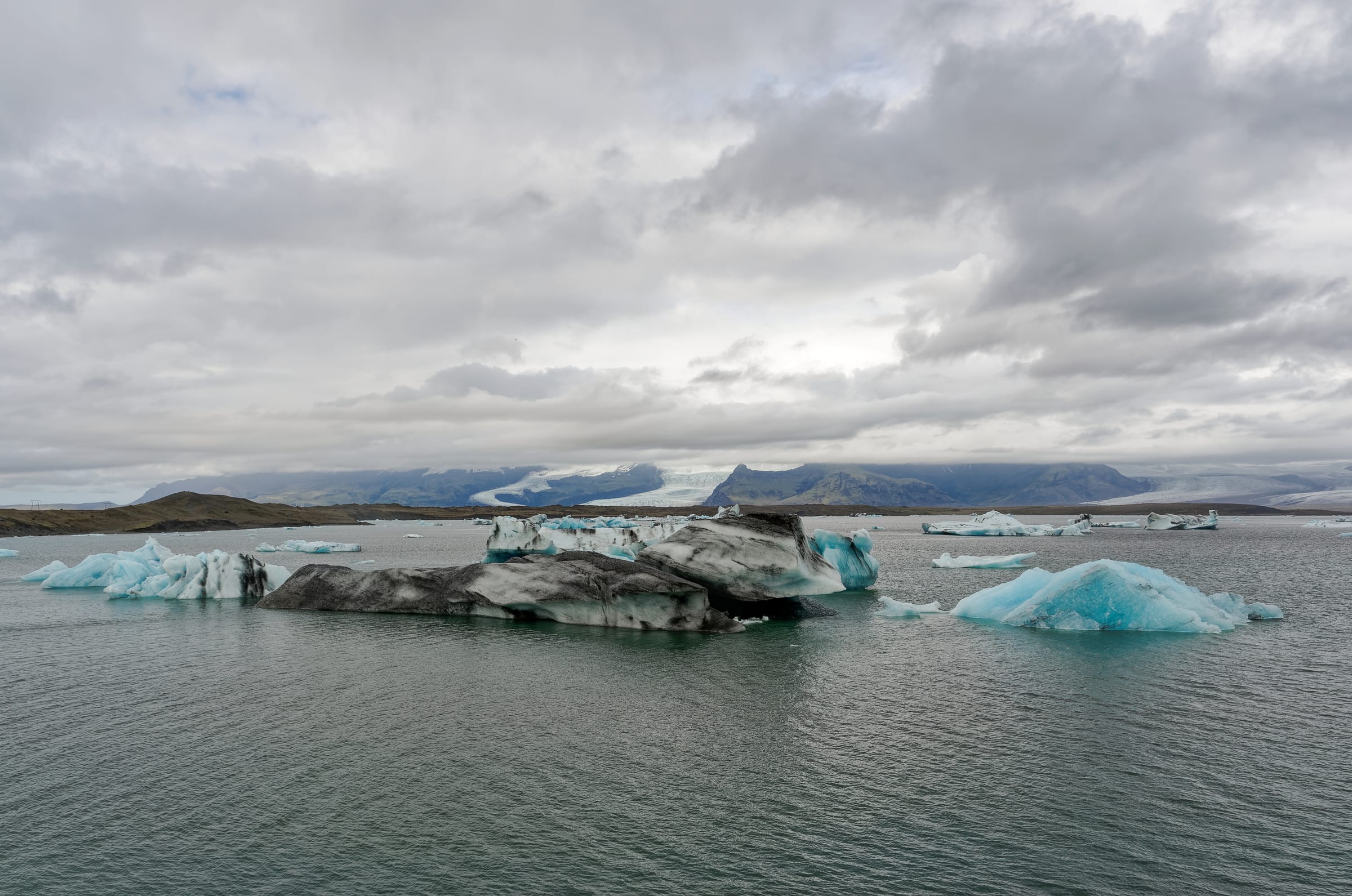 Jökulsárlón Glacier Lagoon in East Iceland / South Coast