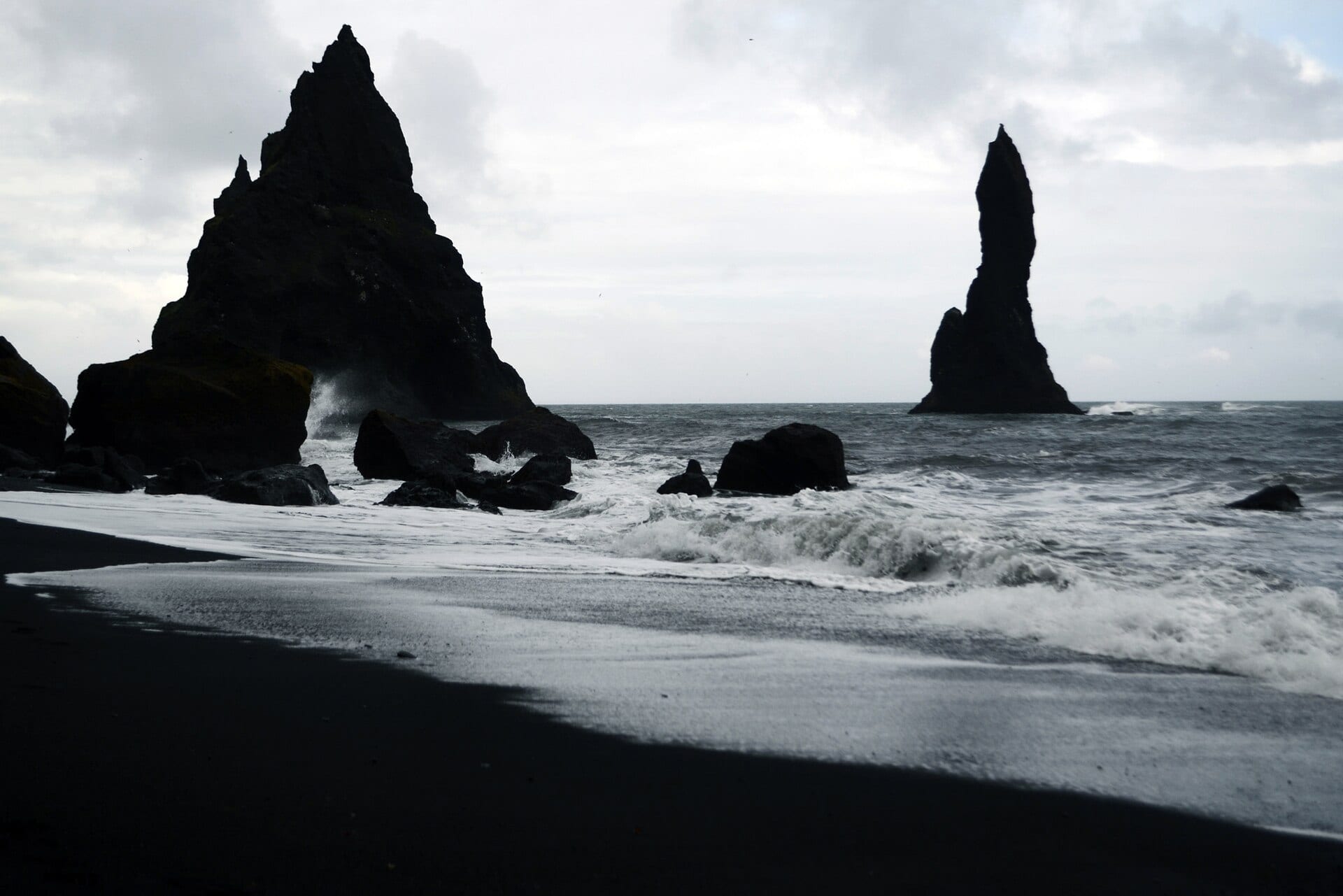 Reynisfjara Black Sand Beach in South Coast