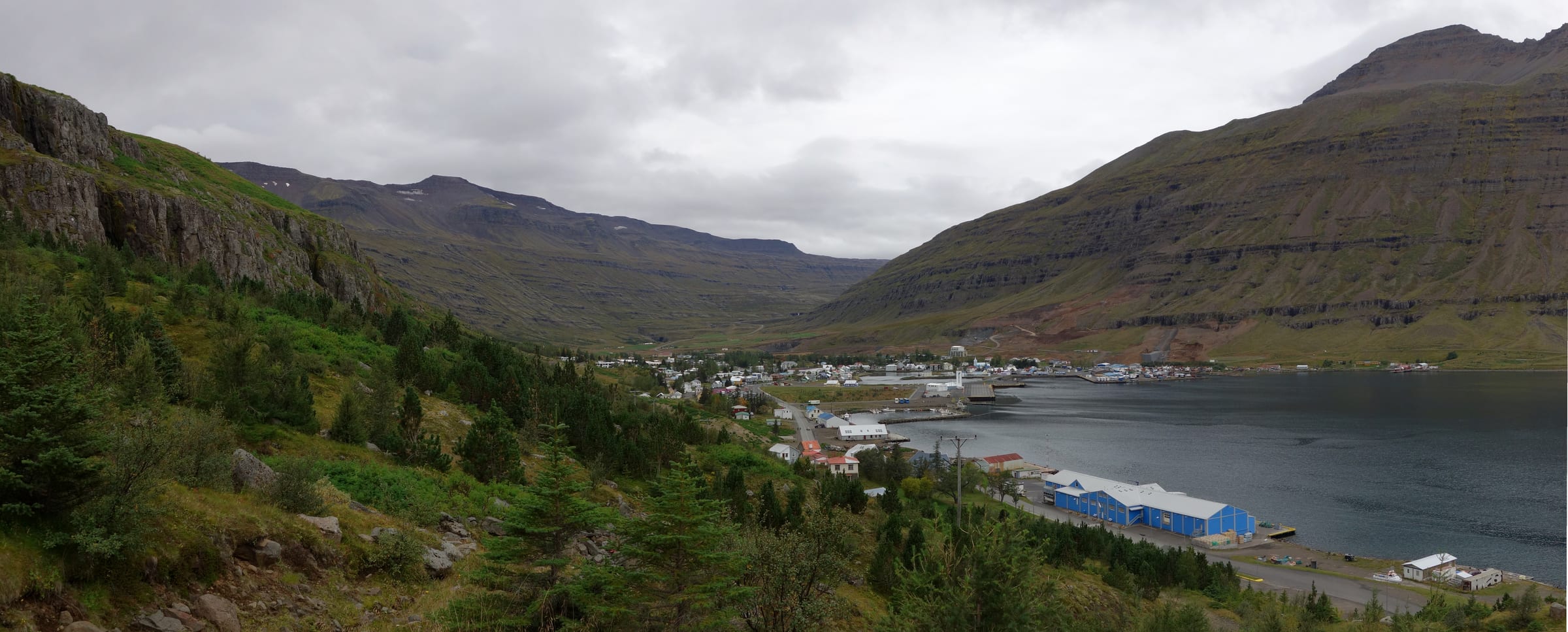 Seyðisfjörður Town & Tvisöngur Sound Sculpture in East Iceland