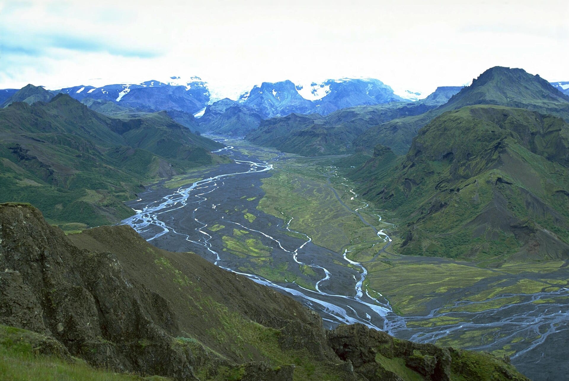 Þórsmörk Nature Reserve in South Iceland